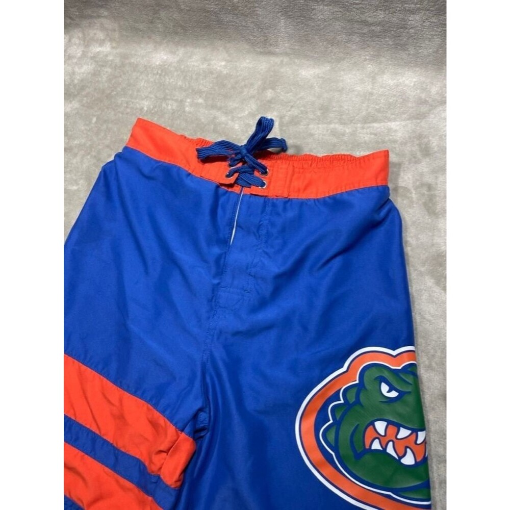 Pro Edge UF Gators Board Shorts Men Medium Blue Orange Florida Swim Outdoor